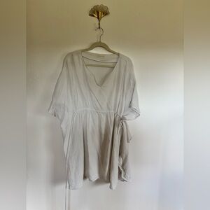 White Beach Cover up by Ninexis